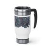 Travel Mug-Blue Feather Design-Cambodia Detail - Image 5