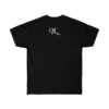 Unisex Tee-Art Saves Lives/Gold Feather Design-Turbulence Detail - Image 2