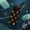 Phone Case-Impact Resistant-Cat Design-Turbulence Detail - Image 17
