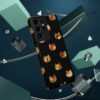 Phone Case-Impact Resistant-Cat Design-Turbulence Detail - Image 2