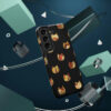 Phone Case-Impact Resistant-Cat Design-Turbulence Detail - Image 4