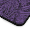 Desk Mat-Black/Lavender Feather Design-Hand Drawn Detail - Image 10