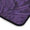 Desk Mat-Black/Lavender Feather Design-Hand Drawn Detail - Image 15