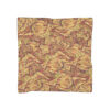 Chiffon Scarf-Gold Feather Design-Turbulence Detail - Image 4