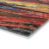 Cutting Board-Rainbow Feather Design-Ropa Arco Iris Detail - Image 8