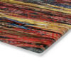 Cutting Board-Rainbow Feather Design-Ropa Arco Iris Detail - Image 4
