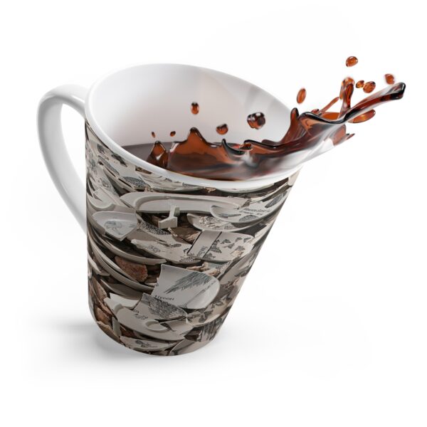 Broken - Latte Mug - Image 4